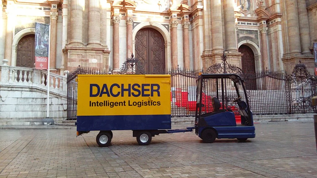 "El Carrito" ZEV on te road for Dachser in Malaga (photo taken in 2015)