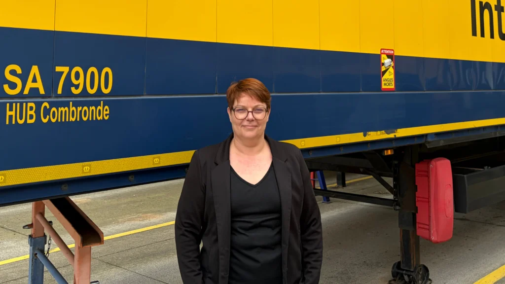 Élisabeth Petit, Transport Production Managerin im Dachser Eurohub Clermont-Ferrant 