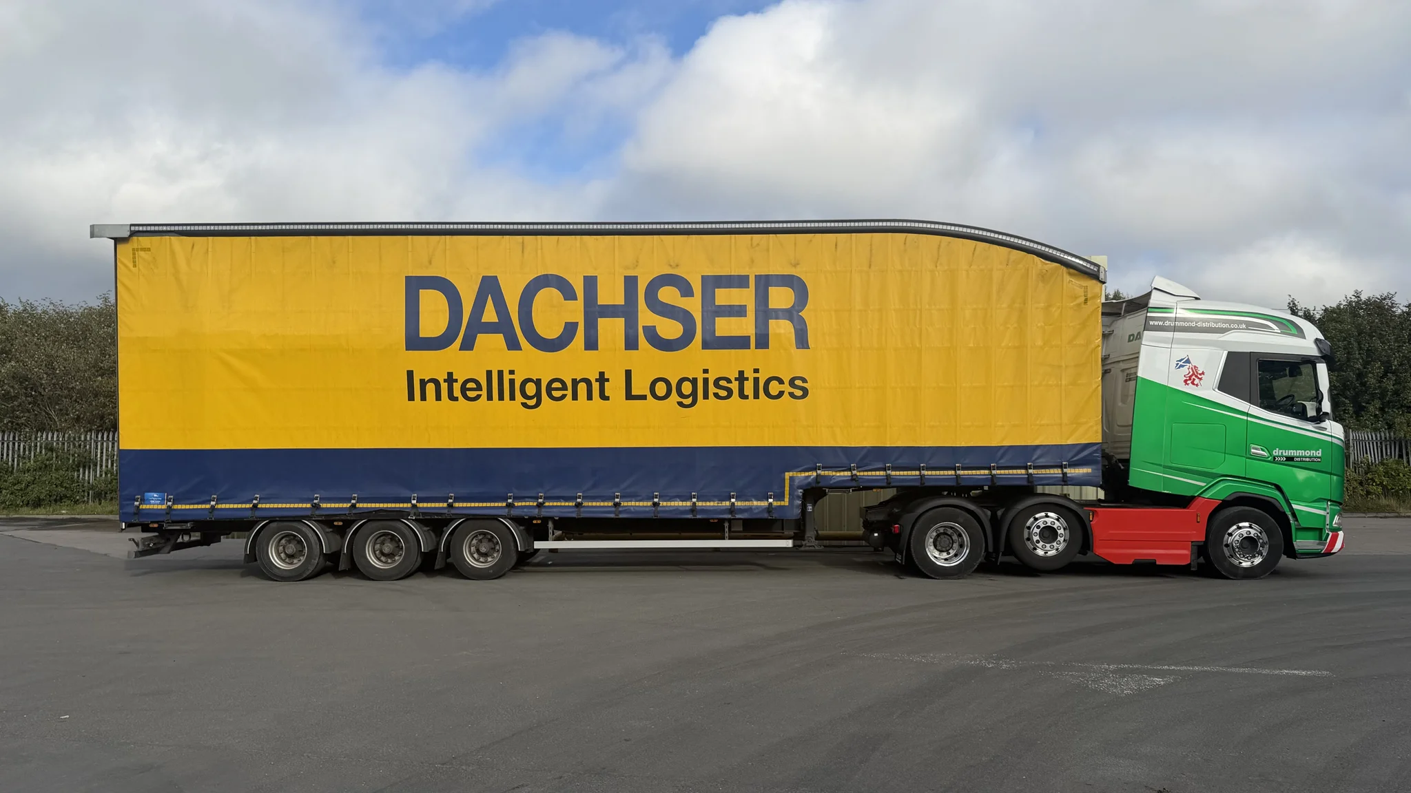 Lkw mit Dachser