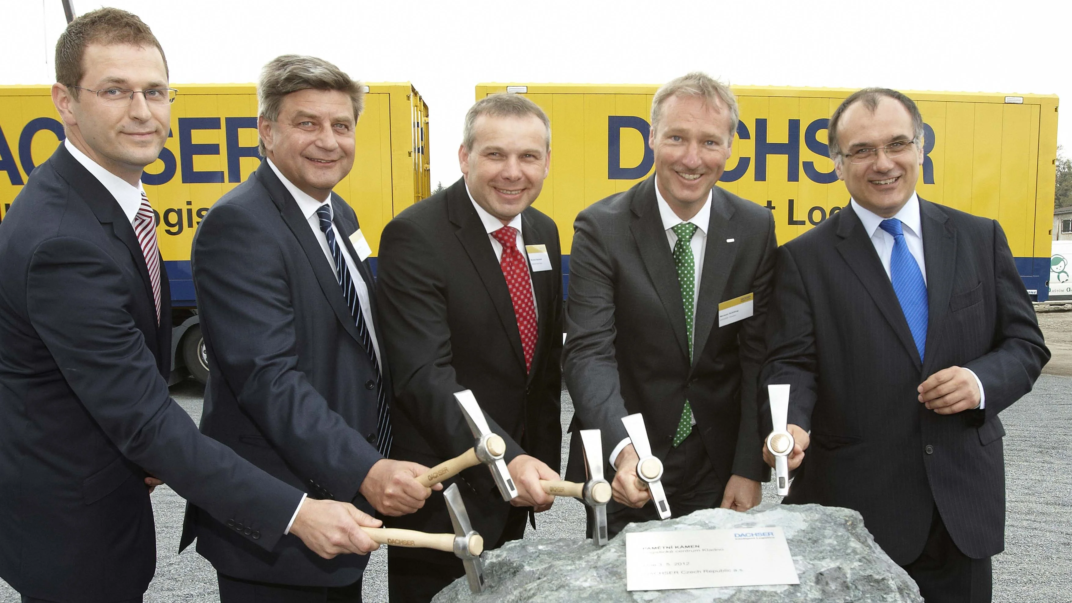 Dachser Kladno_Cornerstone Ceremony_3-5-2012_be